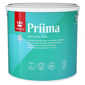 Краска Tikkurila Priima C интерьерная гл/мат 2,7л производства Tikkurila - фото