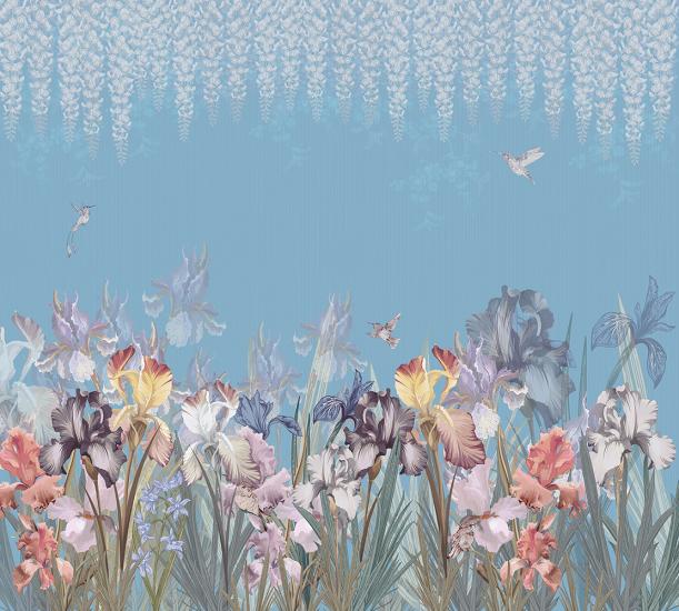 T1-118 Ирисы производства DIVINO Decor - фото