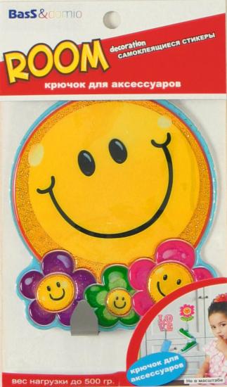 0203 Крючок Смайлик производства Room Decoration - фото