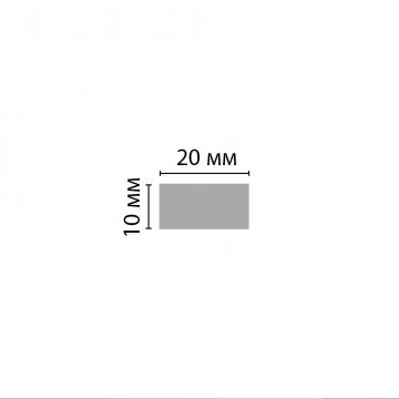 Молдинг DECOMASTER D047 ДМ(20*10*2900 мм) производства Array - фото