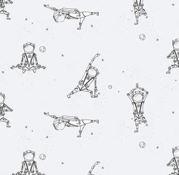 Обои 285741 Spaceman производства Victoria Stenova - фото