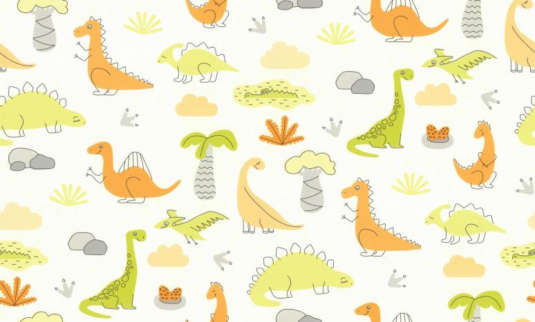Обои 72068-17SP Динозаврики производства Палитра - фото
