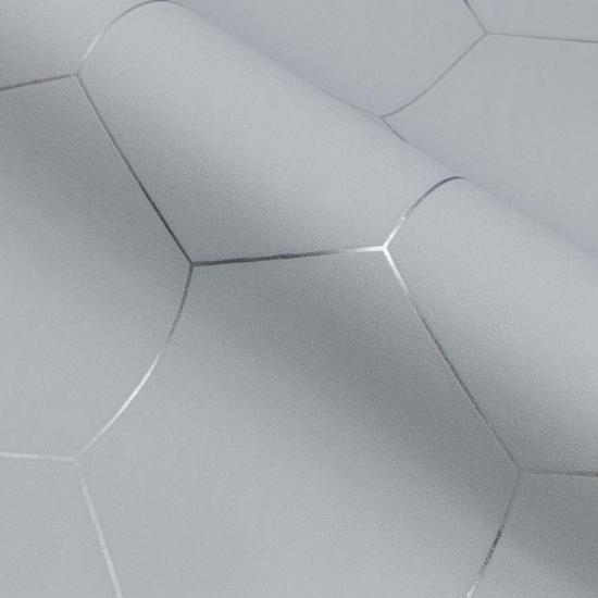 Обои 72088-41TC Гексагон топ вельвет производства Палитра - фото