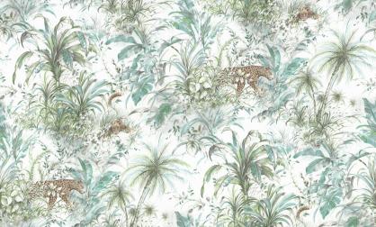 Обои 72076-17TC 3 Леопард топ вельвет производства Палитра - фото