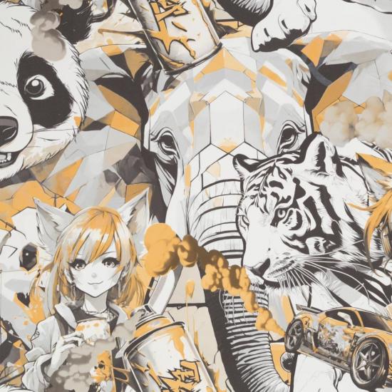 Обои 72283-49НС Аниме производства Палитра - фото