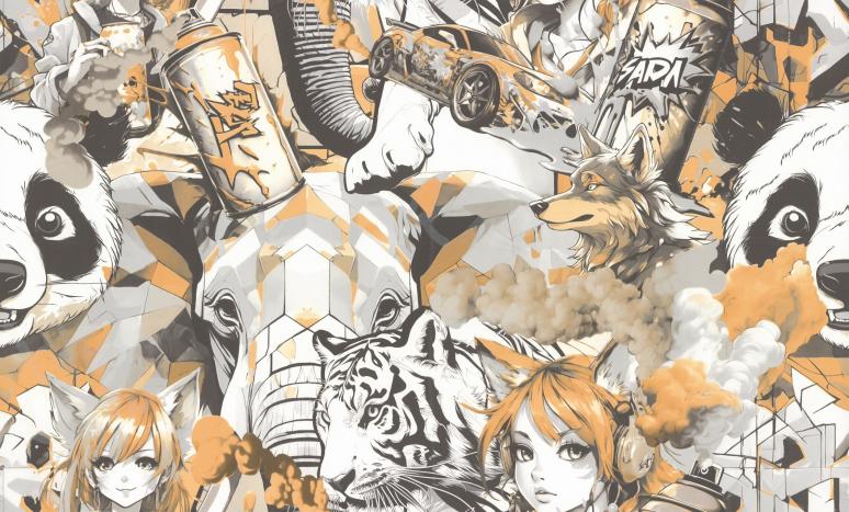 Обои 72283-49НС Аниме производства Палитра - фото