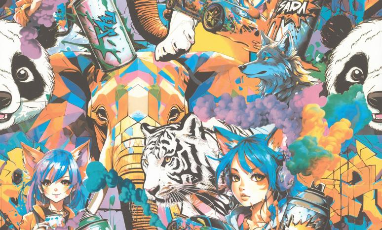 Обои 72283-63НС Аниме производства Палитра - фото