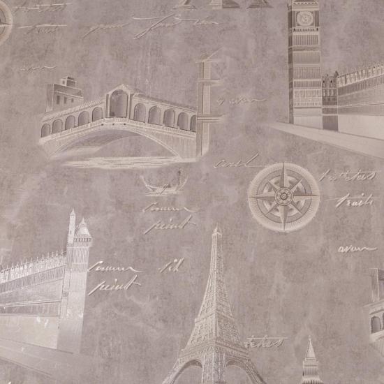 Обои 72406-45PL Стена путешествий производства Палитра - фото