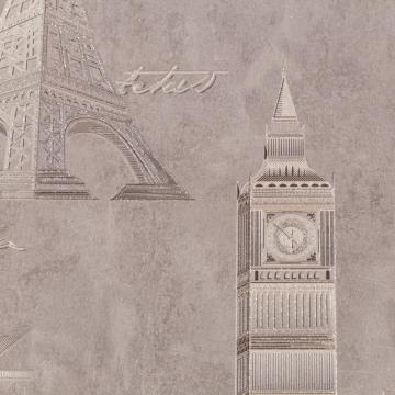 Обои 72406-45PL Стена путешествий производства Палитра - фото