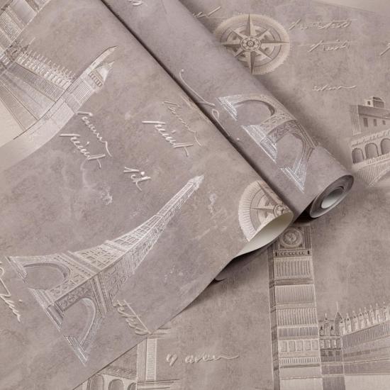 Обои 72406-45PL Стена путешествий производства Палитра - фото