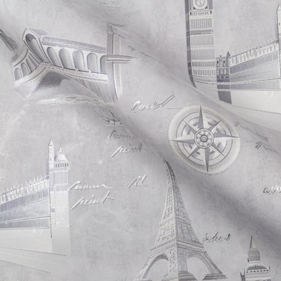 Обои 72406-41PL Стена путешествий производства Палитра - фото