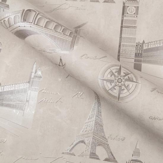 Обои 72406-42PL Стена путешествий производства Палитра - фото