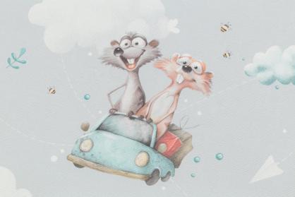 Обои 72735-44НС Зверодвиж производства Палитра - фото